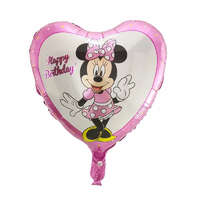 QBC Co. Ltd. Minnie eger szív alakú fóla lufi - 45 cm