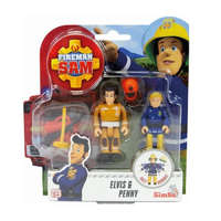 Simba Toys Sam a Tűzoltó figura szett III.széria - Elvis és Penny