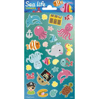 Funny Products Sealife Sticker Tenger élővilága matrica 102x200mm Funny Products