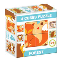 D-Toys &amp; Games Mesekocka forest 4 puzzle