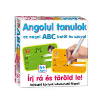 D-Toys &amp; Games Írj rá és töröld le Angolul tanulok ABC betüi és szavai