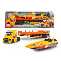 Simba Toys Dickie Sea Race Truck - Játék hajó szállító kamion 41 cm - Simba Toys