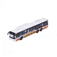 Simba Toys Majorette MAN City Bus - Fehér busz graffitis festés - Simba