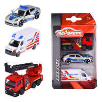 Simba Toys Majorette S.O.S. cars szett - MAN TGS, Mercedes-Benz Sprinter, Porsche Panamera