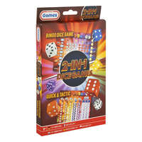 Creative Craft Group B.V. 2-in-1 Dice Games - Kockajáték készlet - Bingo és Tatika meg gyorsaság