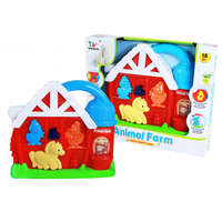 Kunxing Toys Animal Farm Baby Toy - Állathangos zenélő baba játék - farmos
