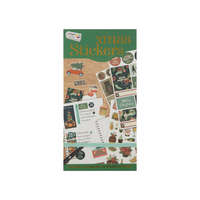 Creative Craft Group B.V. Karácsonyi matrica gyűjtemény 20 lapos - Zöld