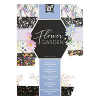 Creative Craft Group B.V. Design pad - különleges papírlapok A5 32 oldal, 200 gramm - Flower garden