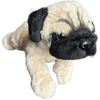 Uni Toys Plüss kutya - Fekvő mopsz 21 cm