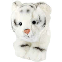 Uni Toys Plüss fehér tigris kölyök 21 cm