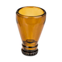 Out of the blue Sörösüveg formájú röviditalos pohár - barna