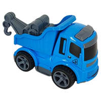  Játék lendkerekes teherautó 11x5,5 cm - kék vontató