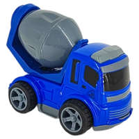  Játék lendkerekes teherautó 11x5,5 cm - kék mixer
