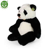 Rappa Plüss panda ülő 46 cm - környezetbarát