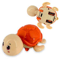 Toys Kingdom LTD Játék teknős hátrahúzhatós - Narancs