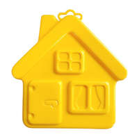 Wader Junior homokozó forma - sárga ház - Wader