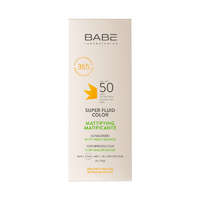 Babé Super Fluid színezett mattító fényvédő SPF50 50ml