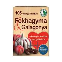 Dr. Chen Fokhagyma - Galagonya + C-vitamin lágy kapszula 105x