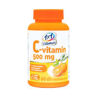  1x1 Vitamin C-vitamin 500 mg rágótabletta narancs ízben 60x