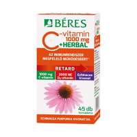  Béres Retard C-vitamin 1000 mg + Herbal filmtabletta 45x