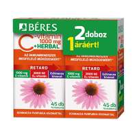  Béres Retard C-vitamin 1000 mg + Herbal filmtabletta 45x+45x