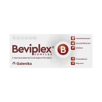  Beviplex B Komplex B-vitaminokat tartalmazó étrend-kiegészítő filmtabletta 30x