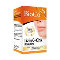  Bioco Lizin C+Cink Komplex tabletta 30x