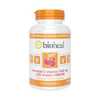  Bioheal Acerolás C-vitamin 1100 mg + D3-vitamin 2200 NE filmtabletta 105x