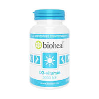  Bioheal D3-vitamin 3000 NE lágy kapszula 70x