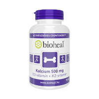  Bioheal Kalcium 500 mg + D3-vitamin + K2-vitamin filmtabletta 70x