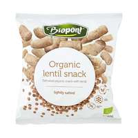  Biopont Bio extrudált lencse snack enyhén sós 60g