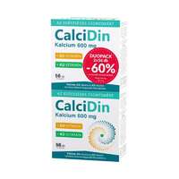  CalciDin Kalcium + D3 + K2 filmtabletta duo csomag 56+56x