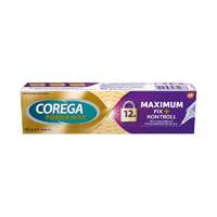  Corega Maximum Fix + Kontroll műfogsorrögzítő krém ízmentes 40g