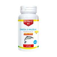  Dr. Herz Omega-3 Halolaj 1000 mg lágyzselatin kapszula 60x