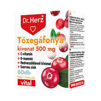  Dr. Herz Tőzegáfonya kivonat 500 mg kapszula 60x
