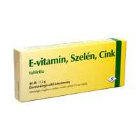  E-vitamin Szelén Cink étrend-kiegészítő tabletta 40x