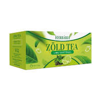  Herbária Zöld tea lime ízesítéssel filteres 25x1,5g
