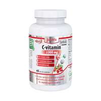  JutaVit C-vitamin 1000 mg + D3 + Cink retard filmtabletta csipkebogyóval 45x