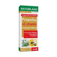  Naturland Propolisz + C-vitamin szopogató tabletta 20x