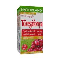  Naturland Tőzegáfonya komplex kapszula C-vitaminnal és nyírfakivonattal 30x