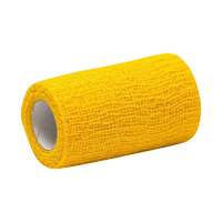  Öntapadó rugalmas kötésrögzítő pólya sárga 8 cm x 4 m 8cmx4m