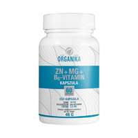  Organika Zn+Mg+B6 vitamin kapszula 60x