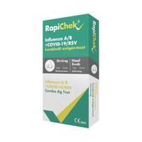 RapiChek Influenza A/B/ SARS-CoV-2/RSV kombinált antigén-gyorsteszt készlet 1x