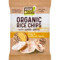  Rice Up Bio barna rizs chips köles napraforgós 25g