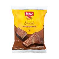  Schar gluténmentes Snack - Csokoládéval bevont mogyorós ostya 105g