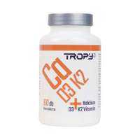  Tropy Kalcium + D3 + K2-vitamin étrend-kiegészítő filmtabletta 60x