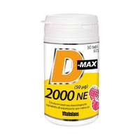  Vitabalans D-Max D3-vitamin 2000 NE rágótabletta 90x