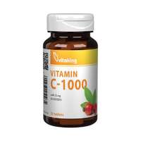 Vitaking C-vitamin 1000 mg csipkebogyó tabletta 30x
