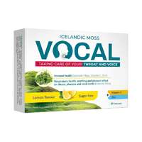  Vocal citrom ízű étrend-kiegészítő szopogató tabletta 24x