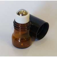 Roll-on barna üveg FÉM golyós 1ml